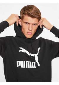 Puma Bluza Classics Logo 530084 Czarny Regular Fit. Kolor: czarny. Materiał: bawełna