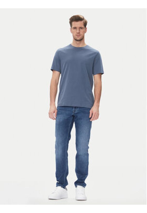 Bugatti Jeansy 3108D 76671C Niebieski Slim Fit. Kolor: niebieski
