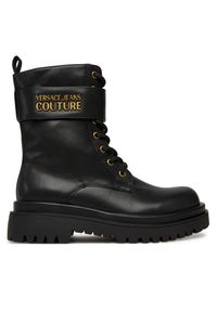 Trzewiki Versace Jeans Couture. Kolor: czarny