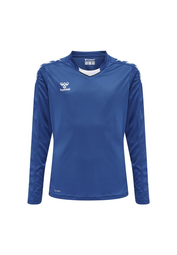Koszulka dziecięca Hummel hmlCORE XK POLY. Kolor: niebieski. Sport: piłka nożna