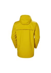 Kurtka uniwersalna męska Helly Hansen Moss Rain Coat. Typ kołnierza: kaptur. Kolor: żółty. Materiał: syntetyk