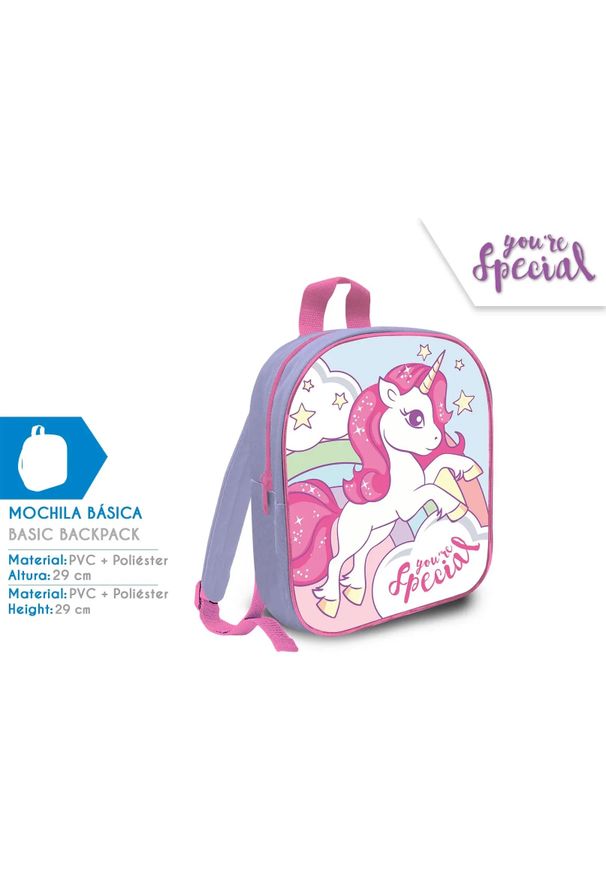 Plecak 29x24cm Jednorożec You're Special KL11114 Kids Euroswan