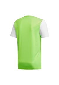 Adidas - Koszulka piłkarska męska adidas Estro 19 Jersey. Kolor: biały, zielony, wielokolorowy. Materiał: jersey. Sport: piłka nożna #2