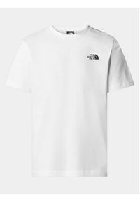 The North Face T-Shirt Redbox NF0A87NP Biały Regular Fit. Kolor: biały. Materiał: bawełna