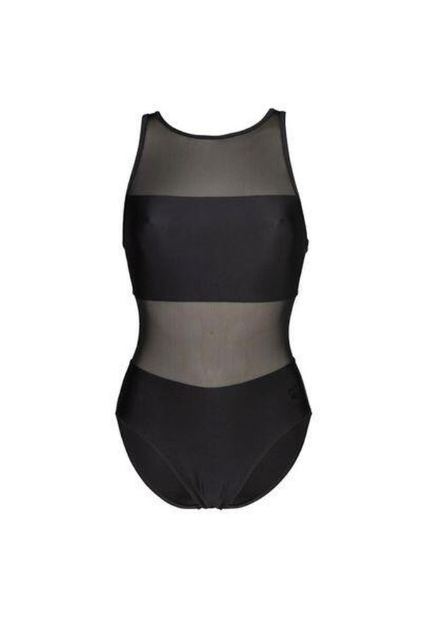 Damski kostium kąpielowy 1-częściowy Arena Panels Vent. Kolor: czarny