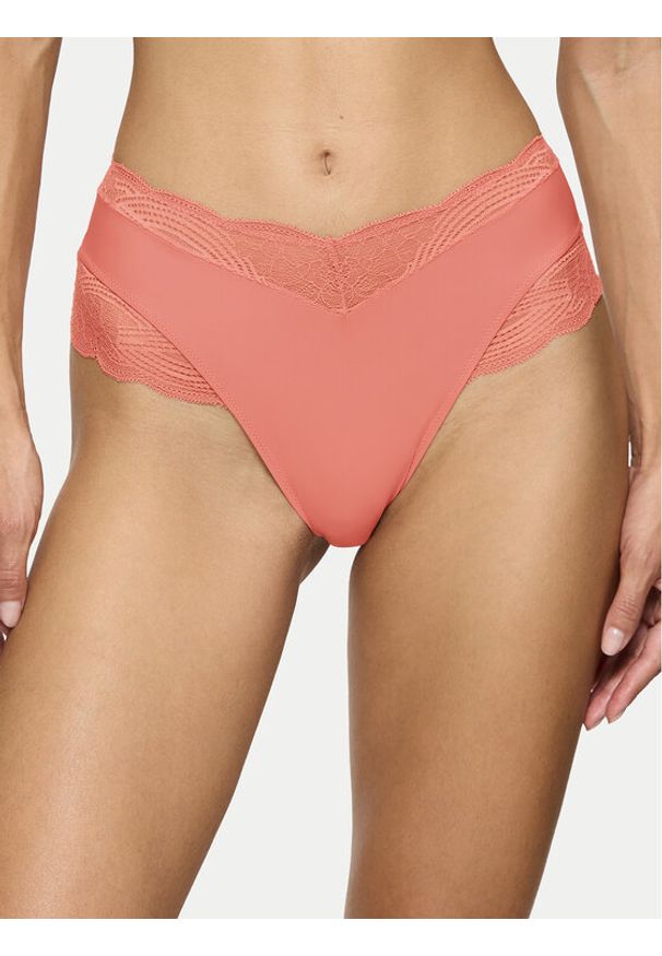 Triumph Figi klasyczne Lift Smart Bandeau Maxi EX 10215945 Koralowy. Kolor: pomarańczowy. Materiał: syntetyk