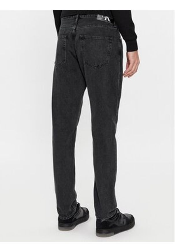 Calvin Klein Jeans Jeansy Dad J30J324297 Czarny Straight Fit. Kolor: czarny