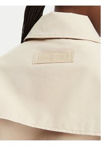 Tommy Jeans Trencz DW0DW22322 Beżowy jasny Relaxed Fit. Kolor: beżowy. Materiał: syntetyk #2