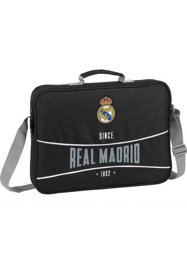 Real Madrid Aktówka Real Madrid C.F. 1902 Czarny (6 L). Kolor: czarny
