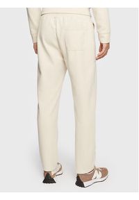 Sisley Spodnie dresowe 322WSF006 Beżowy Regular Fit. Kolor: beżowy. Materiał: dresówka, bawełna #2