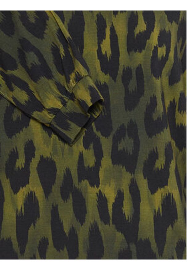 Fransa Bluzka 20612760 Zielony Regular Fit. Kolor: zielony. Materiał: wiskoza