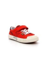 Buty dziecięce Kickers Kickgoldi. Kolor: czerwony
