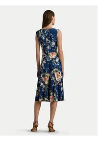 Lauren Ralph Lauren Sukienka koktajlowa 250933491001 Niebieski Regular Fit. Kolor: niebieski. Materiał: syntetyk. Styl: wizytowy #3