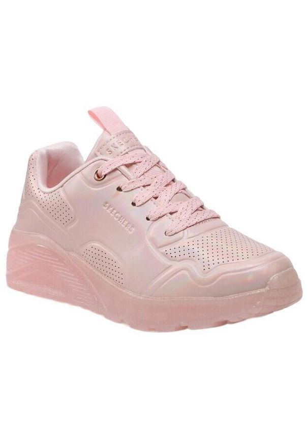 skechers - Buty Dziecięce Skechers. Kolor: różowy. Model: Skechers Sport. Sport: turystyka piesza