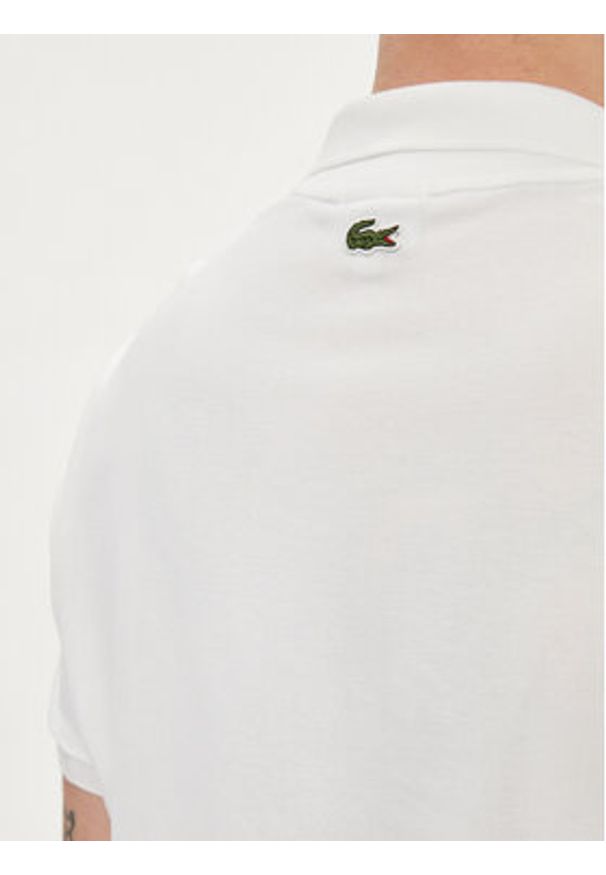 Lacoste Polo PH1136 Biały Regular Fit. Typ kołnierza: polo. Kolor: biały. Materiał: bawełna