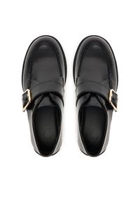 BOSS Półbuty Eleri Monk Bobk 50548740 Czarny. Kolor: czarny. Materiał: skóra #3