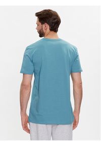Quiksilver T-Shirt Mini Logo EQYZT07215 Niebieski Regular Fit. Kolor: niebieski. Materiał: bawełna #3