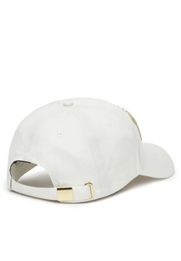 Versace Jeans Couture Czapka z daszkiem 78VAZK32 Biały. Kolor: biały. Materiał: bawełna, materiał