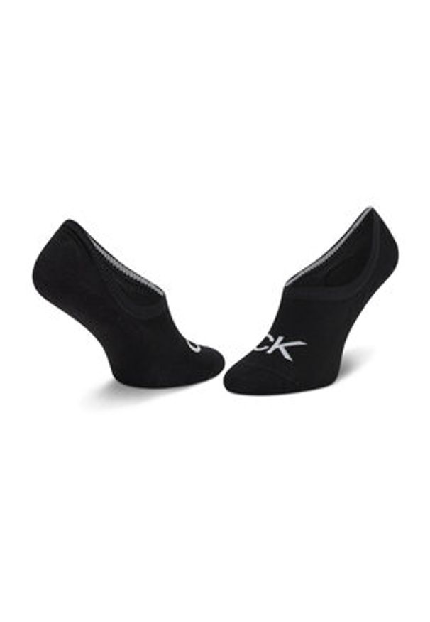 Calvin Klein Stopki 701218773 Czarny. Kolor: czarny. Materiał: materiał