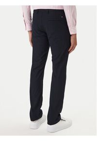 TOMMY HILFIGER - Tommy Hilfiger Chinosy Denton MW0MW43408 Granatowy Slim Fit. Kolor: niebieski. Materiał: syntetyk #3