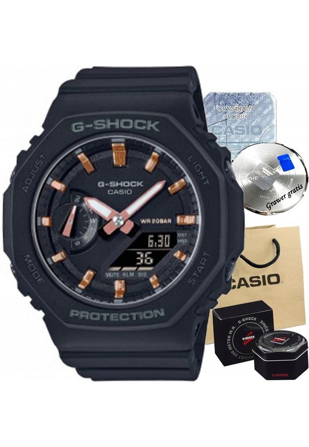 Zegarek Casio Zegarek damski G-SHOCK RAMONA-1AER z GRAWEREM