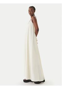 Eleh Sukienka letnia SS260102 Écru Regular Fit. Materiał: lyocell. Sezon: lato #3