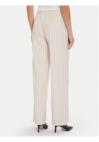 Maryley Spodnie materiałowe 25IB598/M17/35PA Écru Regular Fit. Materiał: syntetyk #5