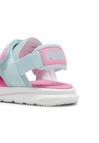 Sandały Puma Evolve Sandal Ac Inf, Dzieci. Kolor: niebieski, wielokolorowy, różowy, biały. Materiał: materiał