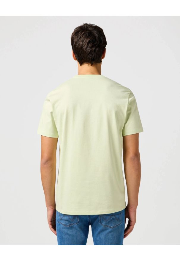 Wrangler - MESKA KOSZULKA WRANGLER SIGN OFF TEE SEAFOAM GREEN 112362681