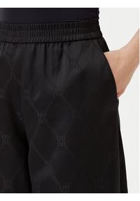 Hugo - HUGO Spodnie materiałowe Harida-1 50538802 Czarny Relaxed Fit. Kolor: czarny. Materiał: syntetyk #5