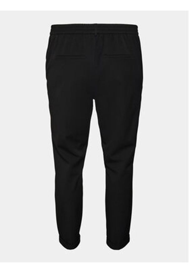 Vero Moda Curve Chinosy Maya 10246292 Czarny Regular Fit. Kolor: czarny. Materiał: syntetyk