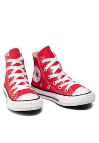 Converse Trampki Chuck Taylor All Star Hi 3J232 Czerwony. Kolor: czerwony. Materiał: materiał