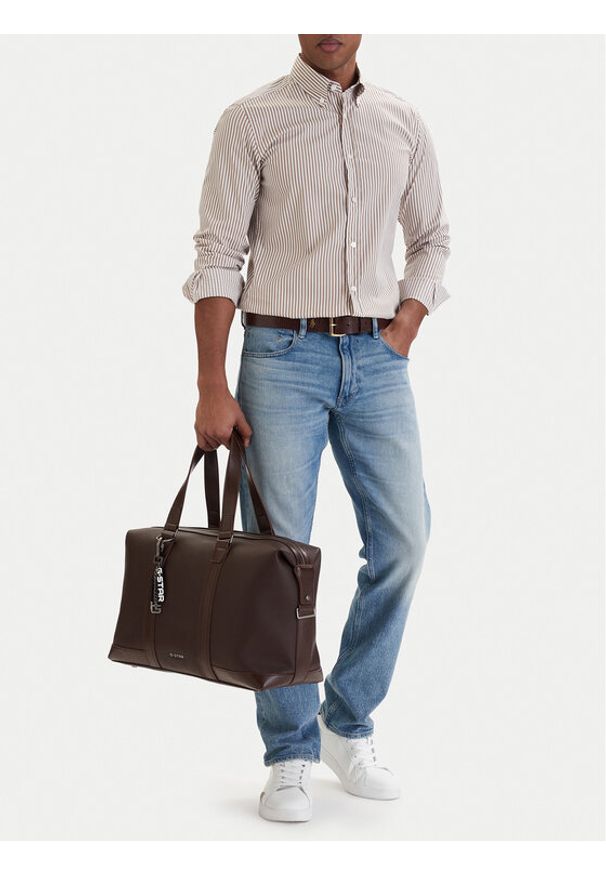 G-Star RAW - G-Star Raw Torba weekendowa EO-LA374-4569 Brązowy. Kolor: brązowy. Materiał: materiał