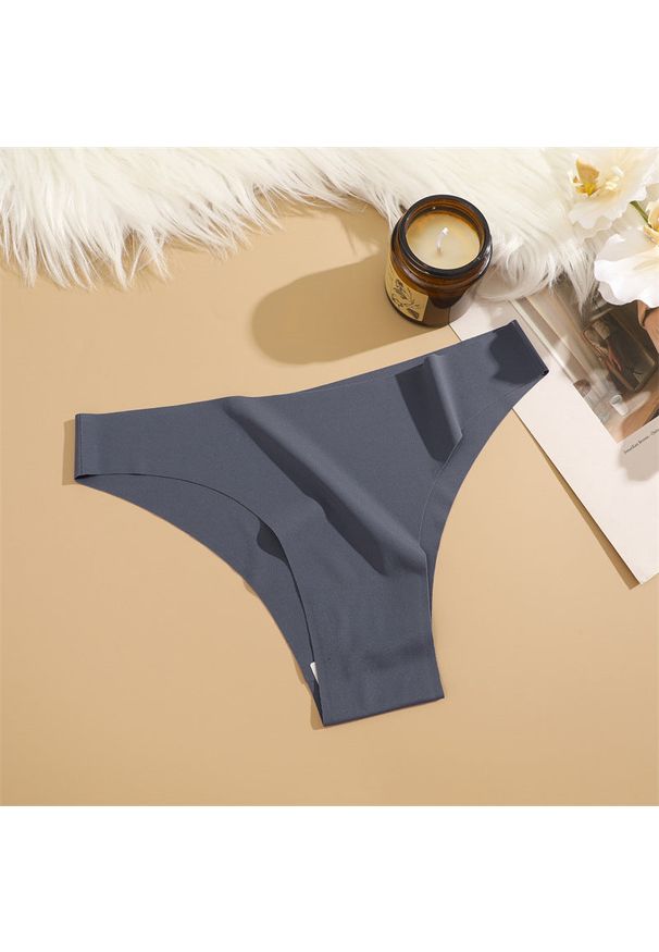 Intica - Figi bezszwowe niewidoczne pod ubraniem Ghazala. Kolor: szary. Materiał: materiał, skóra