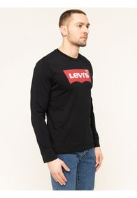 Levi's® Longsleeve Graphic Tee 36015-0013 Czarny Regular Fit. Kolor: czarny. Materiał: bawełna. Długość rękawa: długi rękaw