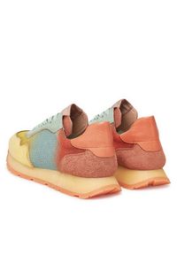 Hispanitas Sneakersy Kansas CHV253812 Żółty. Kolor: żółty. Materiał: skóra