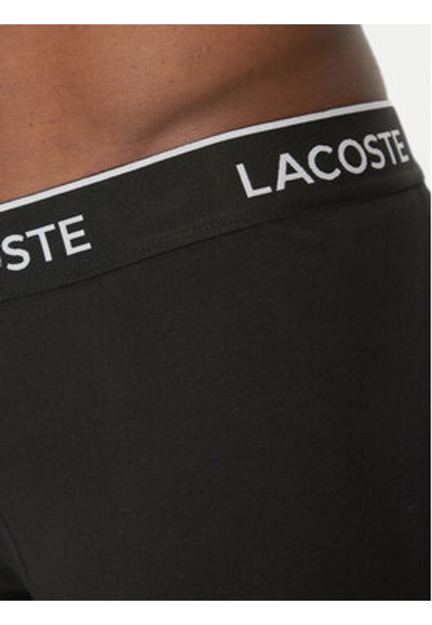 Lacoste Komplet bokserek 5H1300 Czarny. Kolor: czarny. Materiał: bawełna
