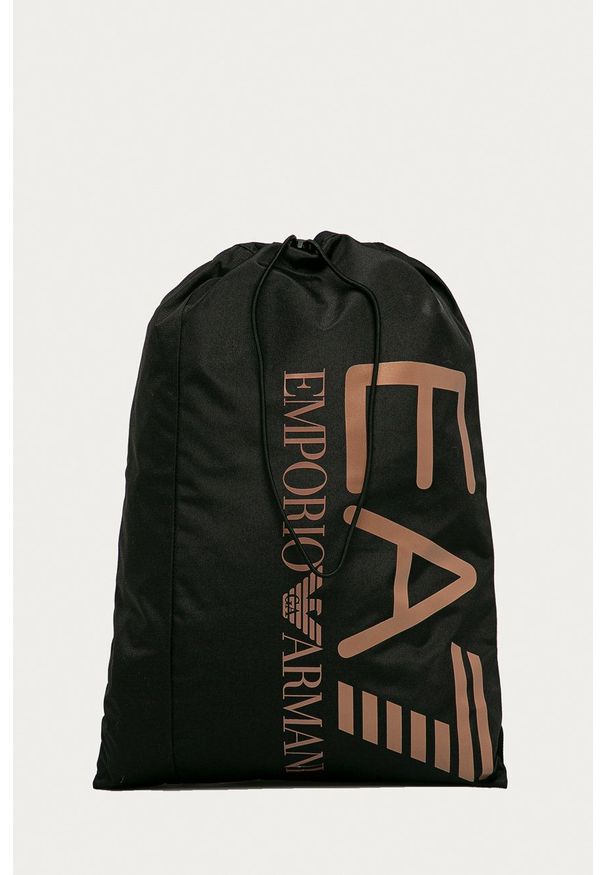 EA7 Emporio Armani - Plecak. Kolor: czarny