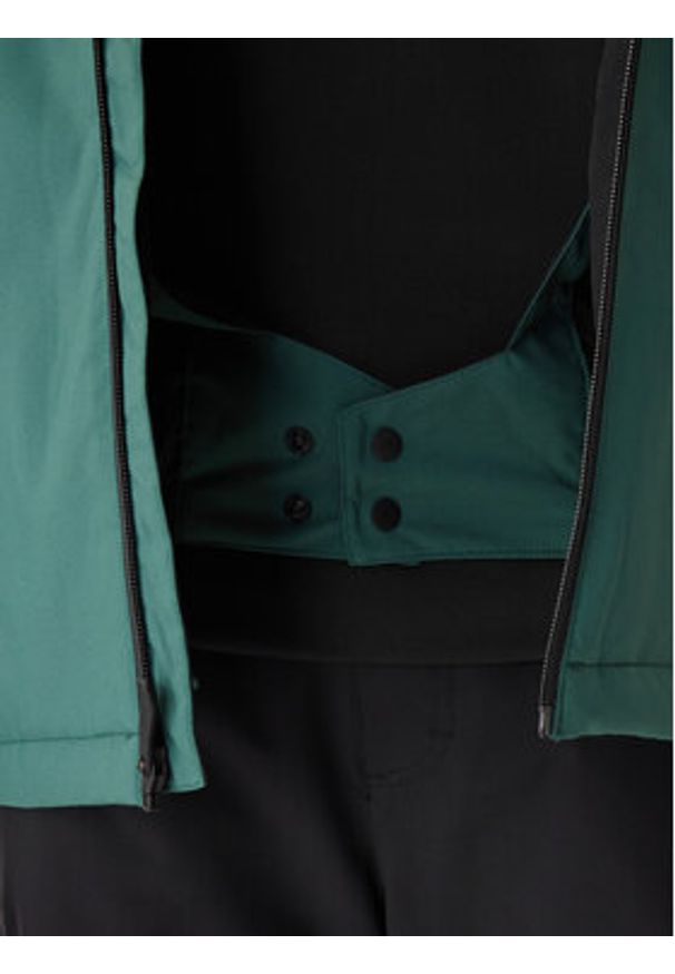 Quiksilver Kurtka snowboardowa Titano EQYTJ03513 Zielony Slim Fit. Kolor: zielony. Materiał: syntetyk. Sport: snowboard