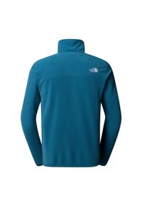 Polar Sportowy Męski The North Face RESOLVE FLEECE 1/4 ZIP. Kolor: niebieski. Materiał: polar