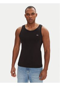 Tommy Jeans Komplet 2 tank topów DM0DM20769 Kolorowy Slim Fit. Materiał: bawełna. Wzór: kolorowy #8
