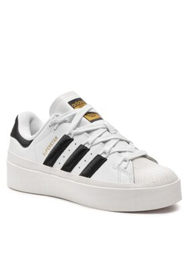 Adidas - adidas Sneakersy Superstar Bonega Shoes GX1840 Biały. Kolor: biały. Materiał: skóra. Model: Adidas Superstar