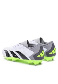 Adidas - adidas Buty do piłki nożnej Predator Accuracy.3 Low Firm Ground Boots GZ0014 Biały. Kolor: biały. Materiał: materiał #4