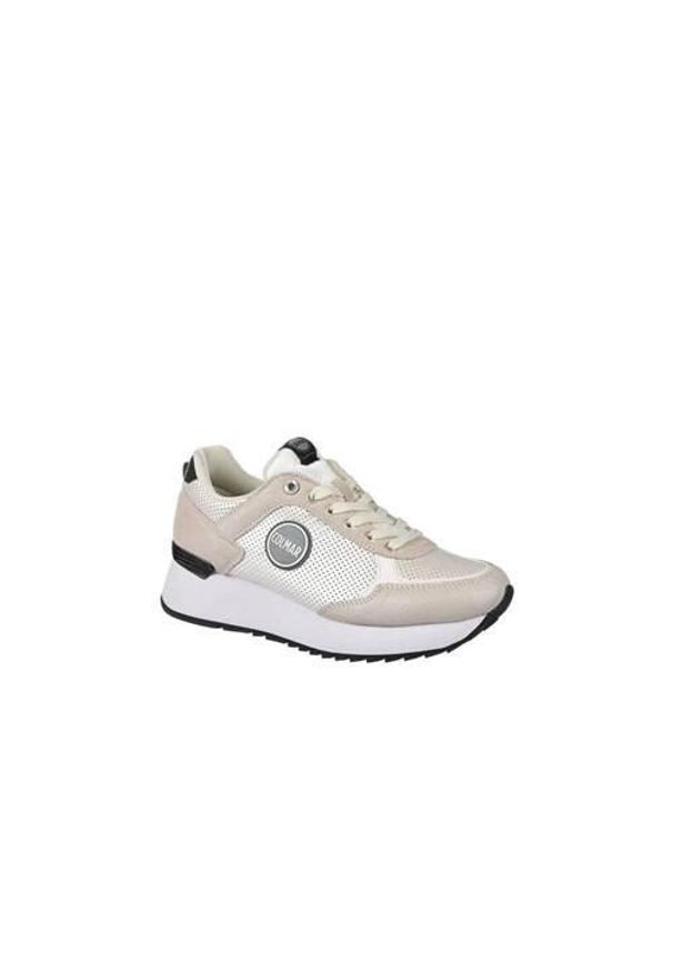 Buty do chodzenia damskie Colmar Travis Punk High. Zapięcie: sznurówki. Kolor: biały, wielokolorowy. Materiał: zamsz, materiał, tkanina, guma, syntetyk. Szerokość cholewki: normalna. Sport: turystyka piesza