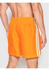 Adidas - adidas Szorty kąpielowe adicolor Classics 3-Stripes HF2118 Pomarańczowy Regular Fit. Kolor: pomarańczowy. Materiał: syntetyk #3