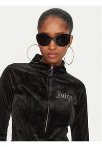 Juicy Couture Bluza Morgan Cross JCBCT224832 Czarny Regular Fit. Kolor: czarny. Materiał: syntetyk #3