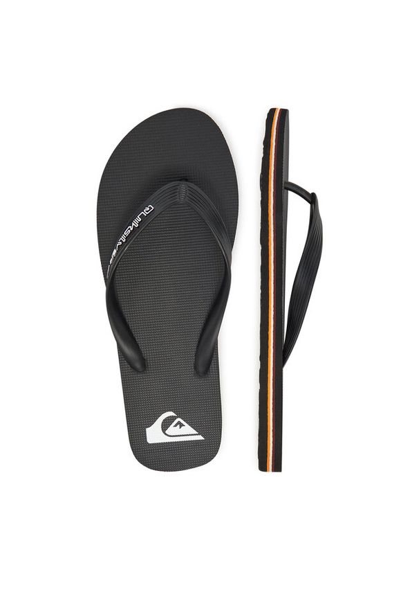 Japonki Quiksilver. Kolor: czarny