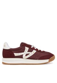 Aldo Sneakersy Stepcount 14139089 Bordowy. Kolor: czerwony. Materiał: materiał