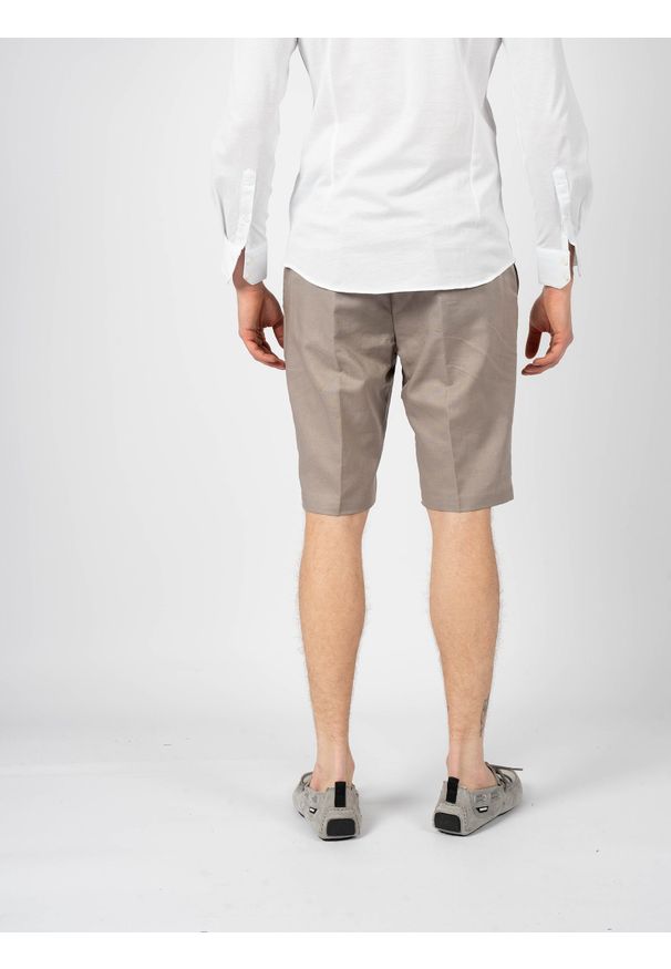 Antony Morato Szorty | MMSH00145-FA400060 | Mężczyzna | Beżowy. Okazja: na co dzień. Kolor: beżowy. Materiał: bawełna, len. Styl: casual