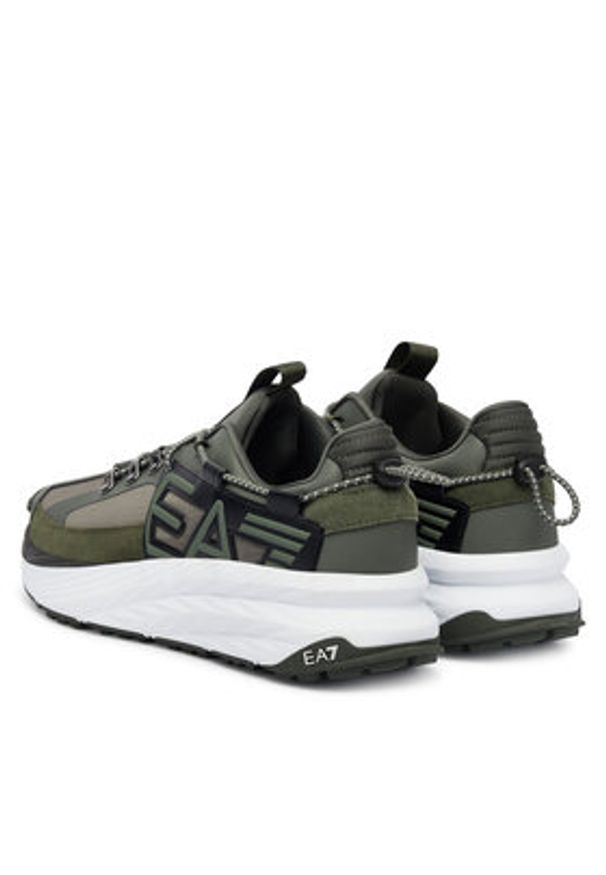 EA7 Emporio Armani Sneakersy 7X000352 AF18833 MZ150 Czarny. Kolor: czarny. Materiał: materiał